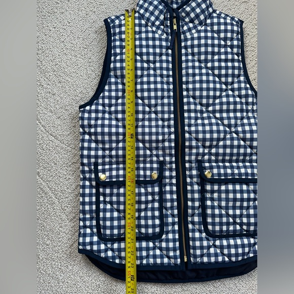 J. Crew quilted check vest - Picture 3 of 4